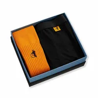London Sock Company Socks Boxers Duo sett safran 2-deler