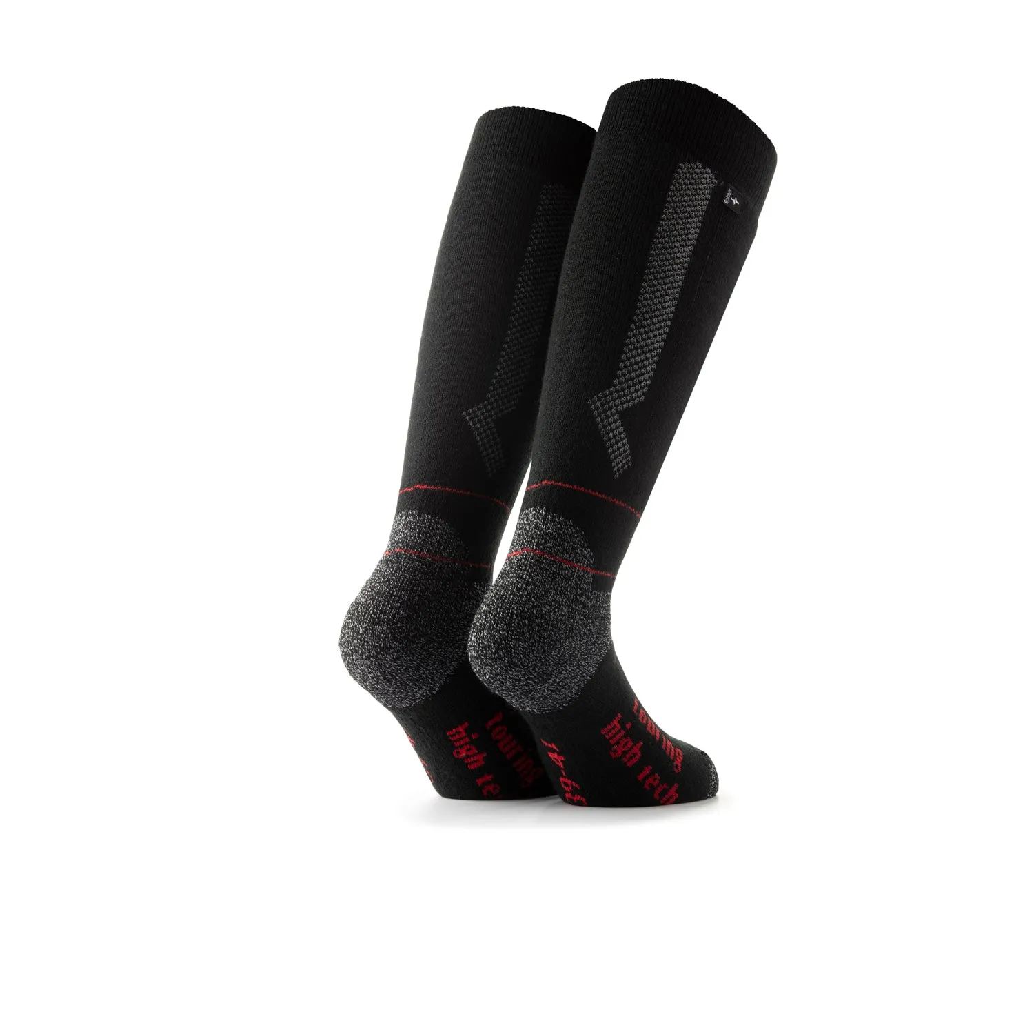 Rohner Touring High Tech topptursokker svart 39-41 ull