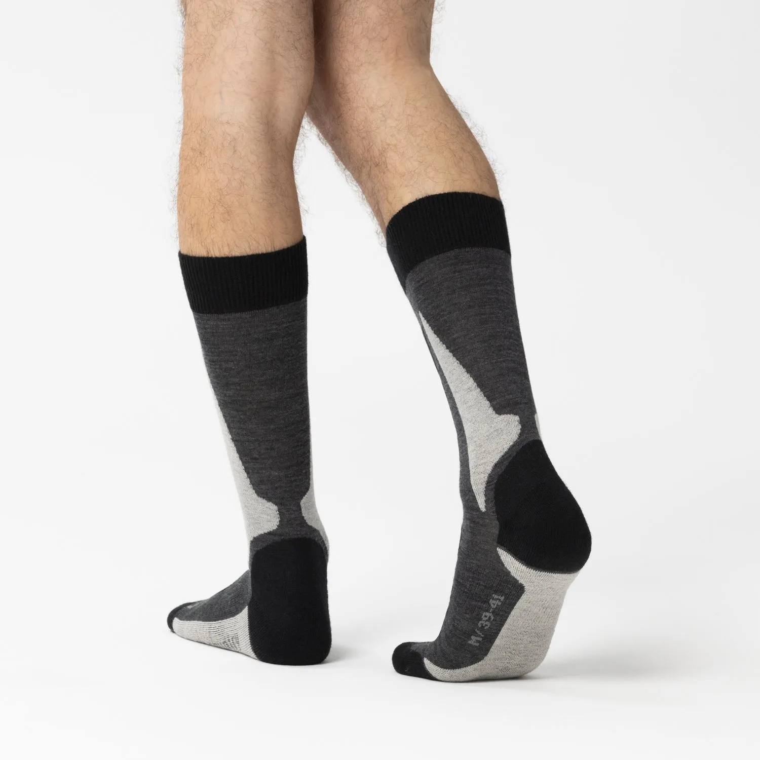 Rohner Back-Country tursokker merino venstre høyre