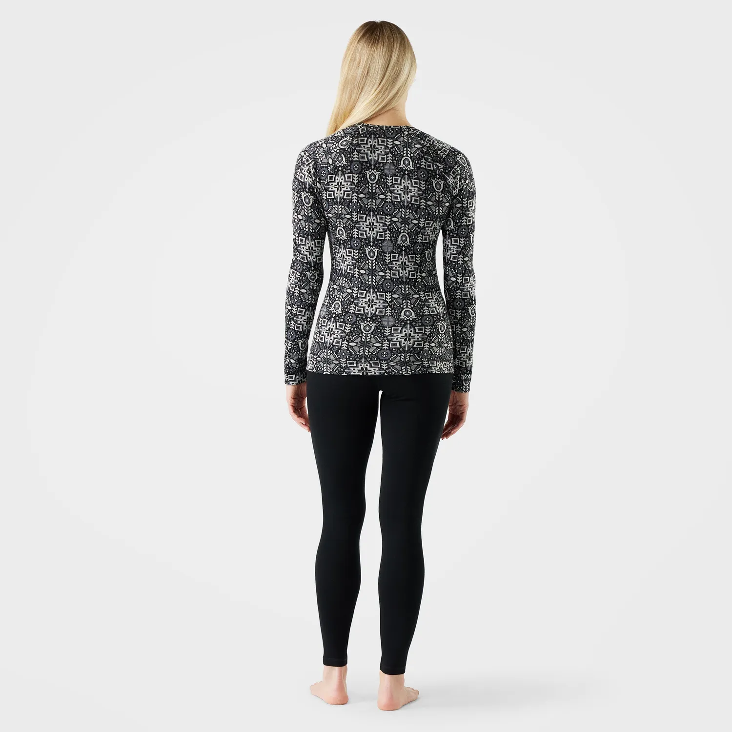 Smartwool Classic Thermal Merino undertrøye dame sort