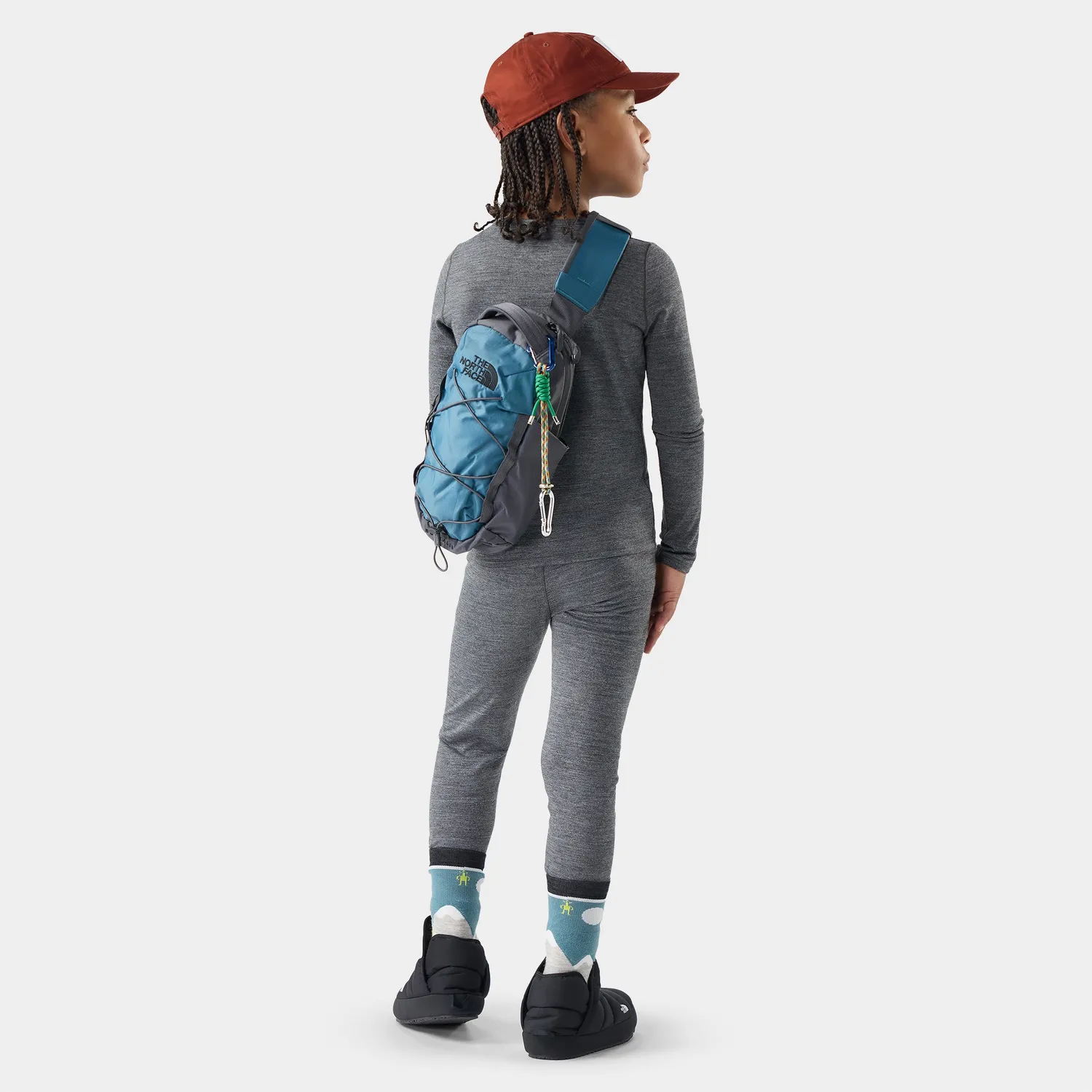 Smartwool Kids Classic Blend ullongs charcoal ull