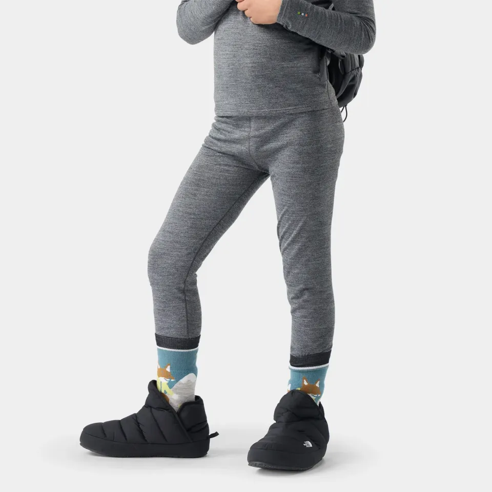 Smartwool Kids Classic Blend ullongs charcoal ull