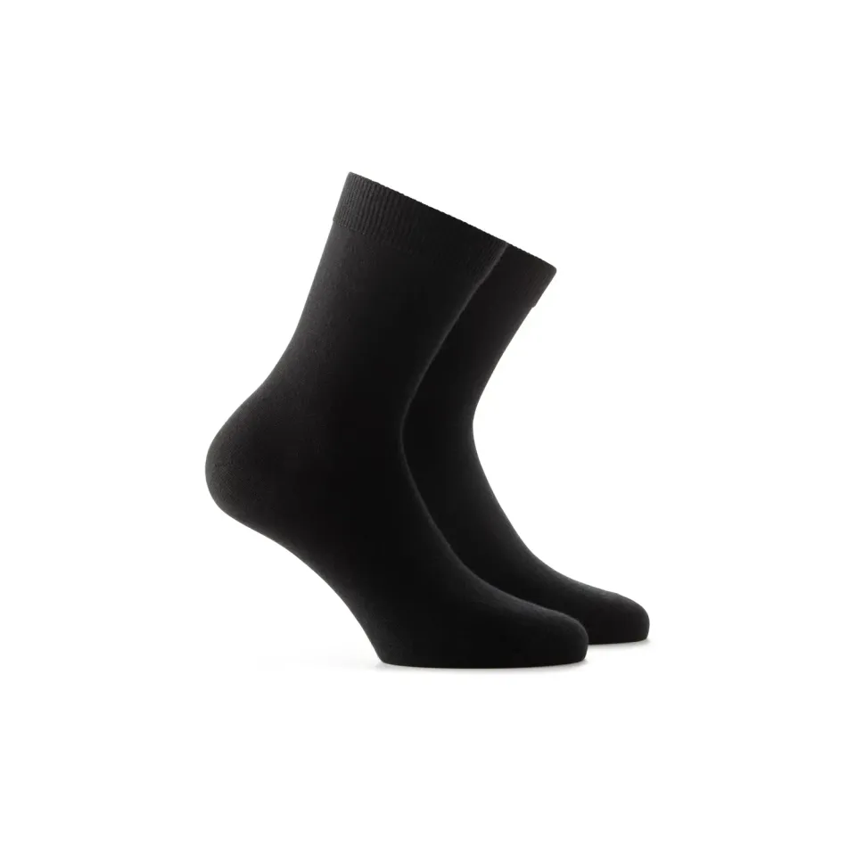 Rohner Premium Women sokker black kasjmir silke