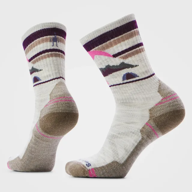 Smartwool Hike Mountain Moon tursokker ash crew