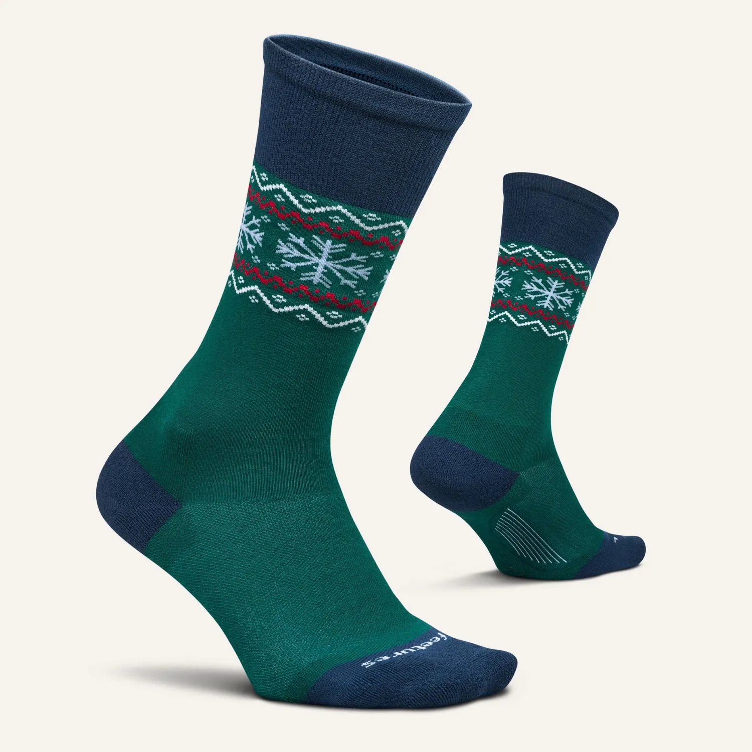 Feetures Everyday Max Cushion crew sokk evergreen herre
