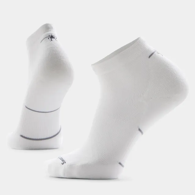 Smartwool Run Ankle løpesokker hvit M merino