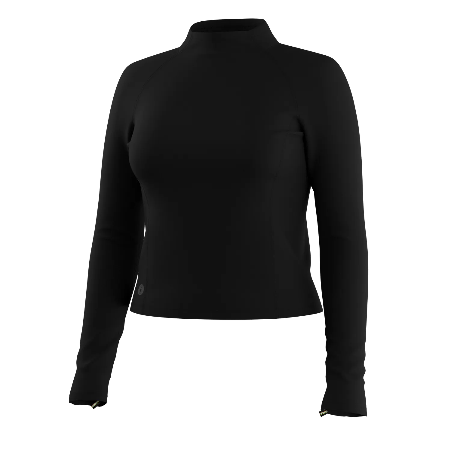 Smartwool Active Movement Mock Neck genser black ull
