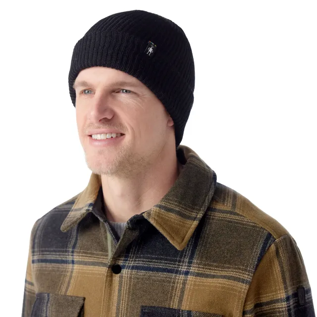 Smartwool lue svart merinoull beanie