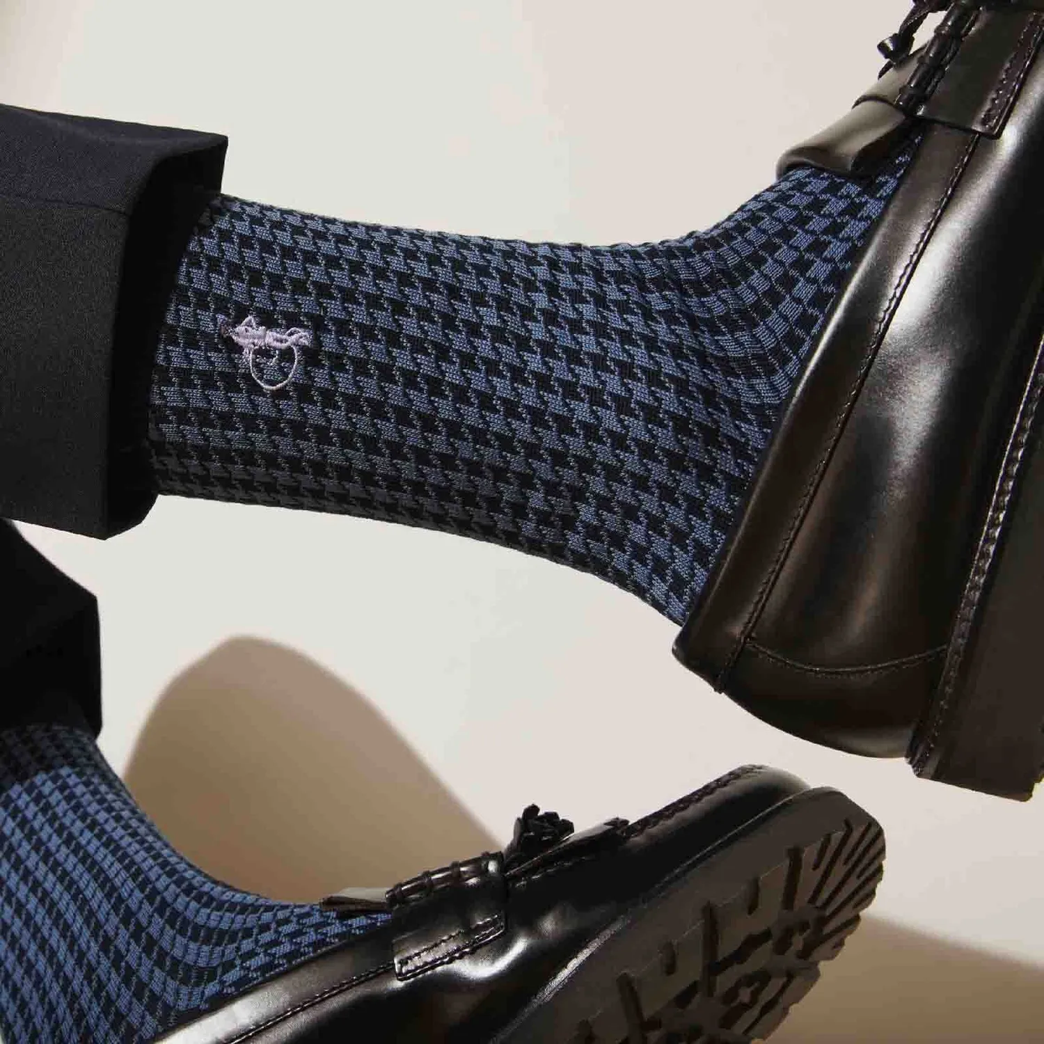 London Sock Company Jermyn St Gent sokker 3-pack mønster