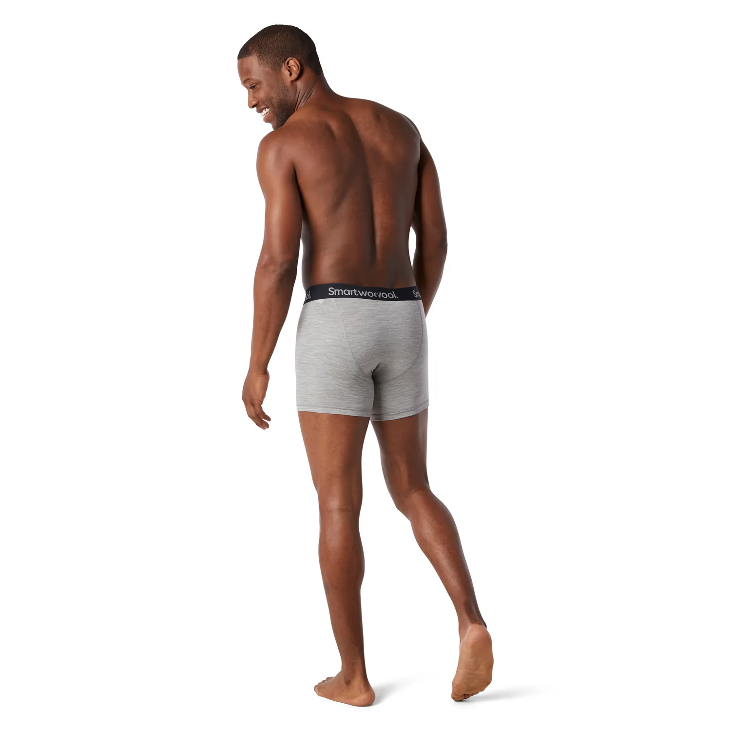 Smartwool Merino Boxer Brief boxershorts herre grå ull