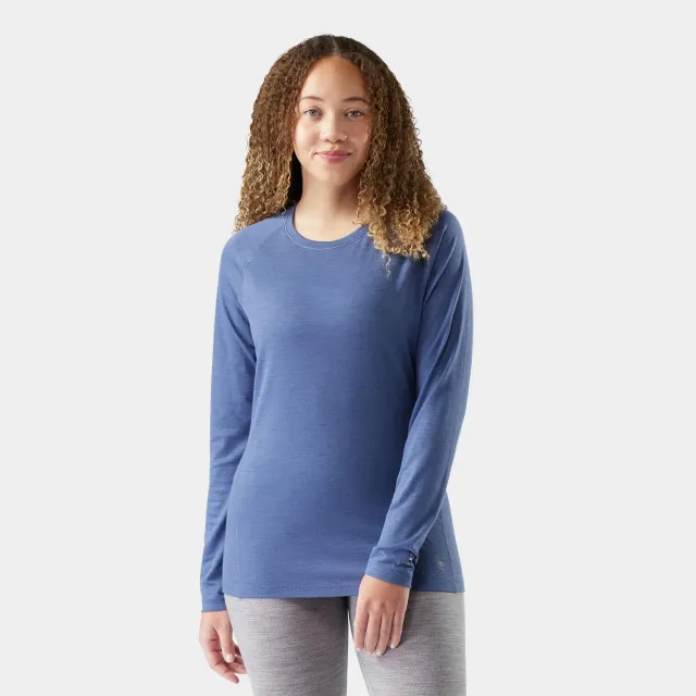 Smartwool Classic All-Season trøye dame nightfall blue ull