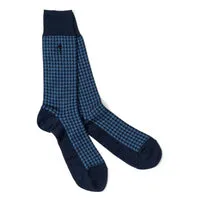 London Sock Company Jermyn St. Houndstooth dressokker