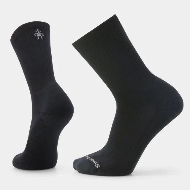 Smartwool Everyday Solid Rib Crew sokker svart