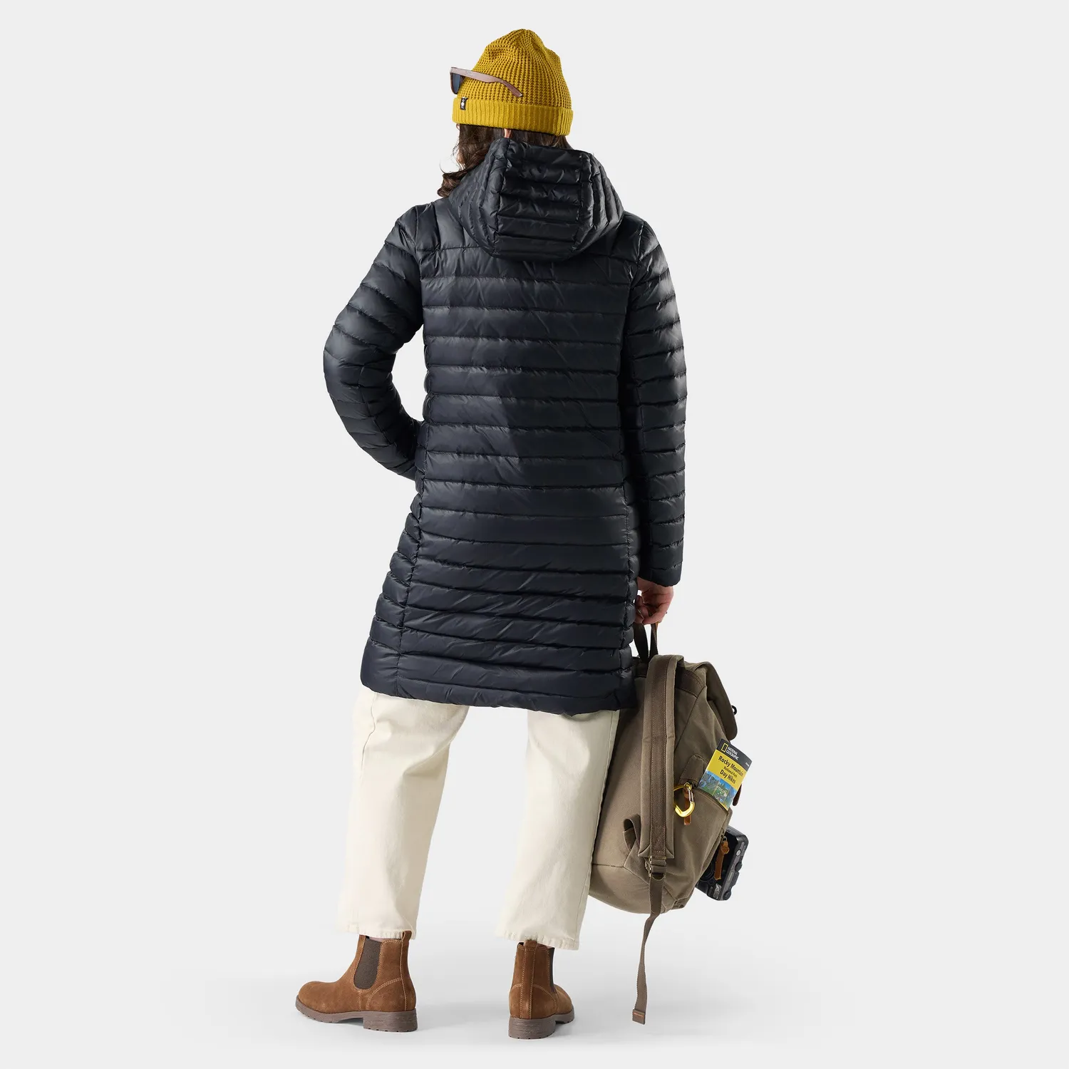 Smartwool Winterloft Hooded Parka vinterparka Black varm