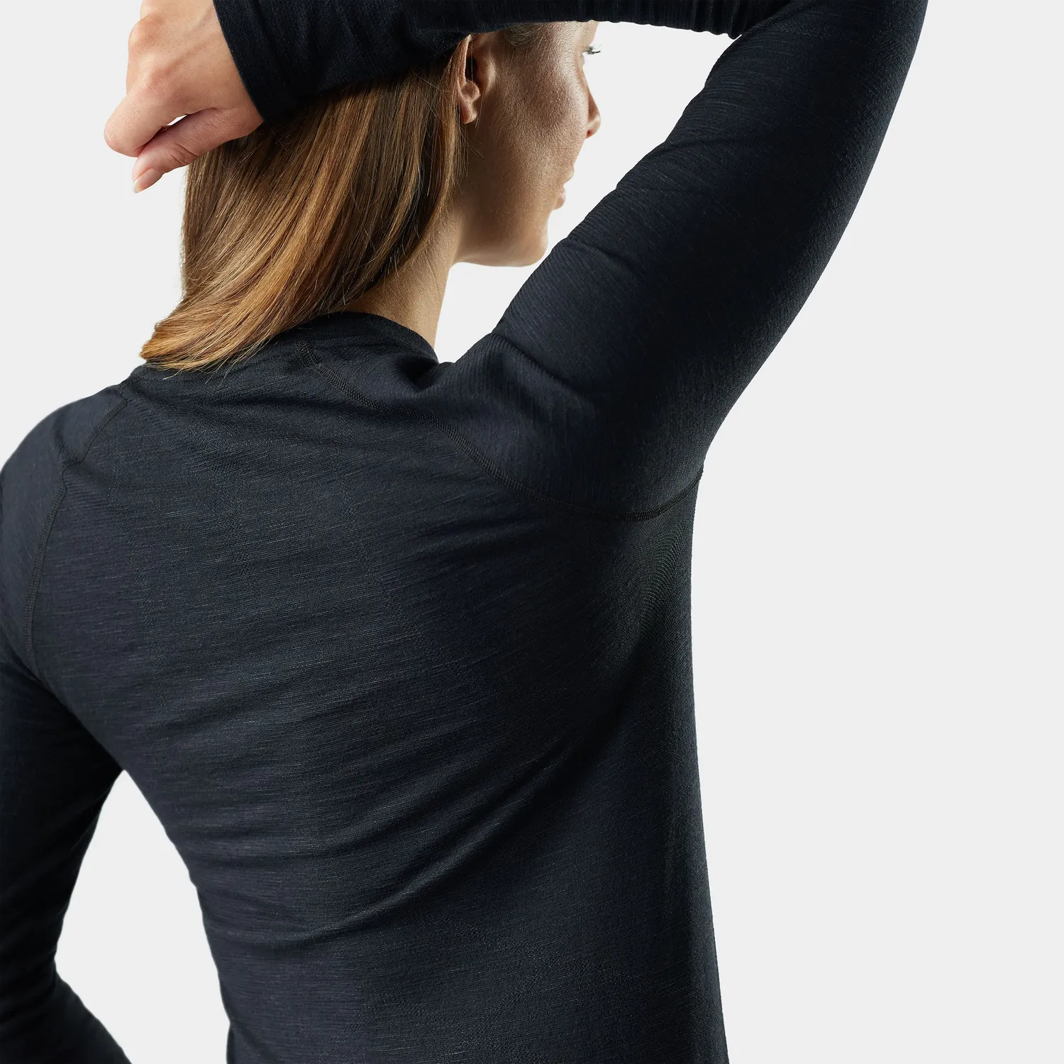 Smartwool Intraknit All-Season Merino understøytrøye svart