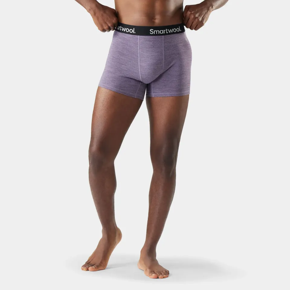 Smartwool Active Boxer Brief boxer Purple Storm Heather merinoull