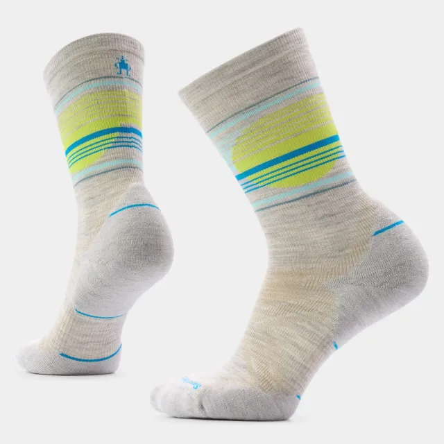 Smartwool Run Cold Weather Glow Track Crew løpesokker Ash varm