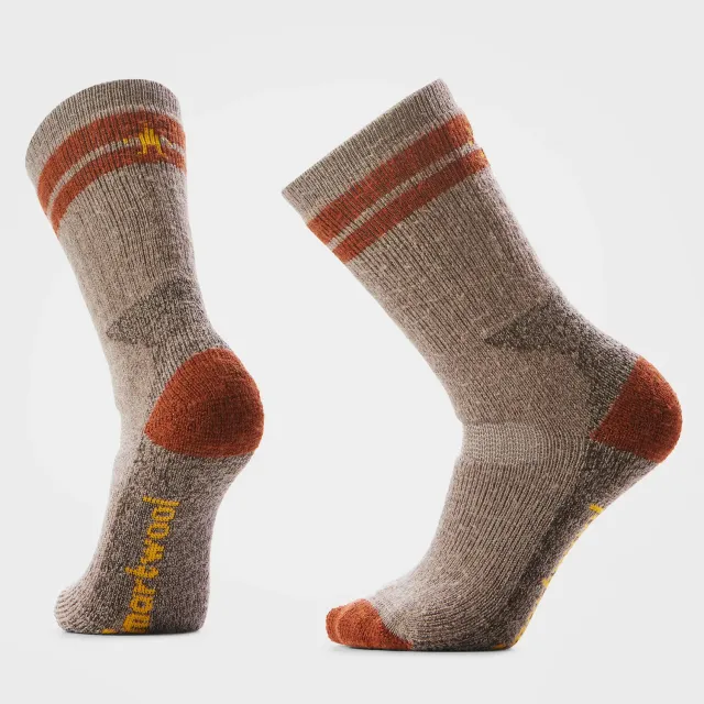 Smartwool Mountaineer Tall Crew tursokker fossil ull