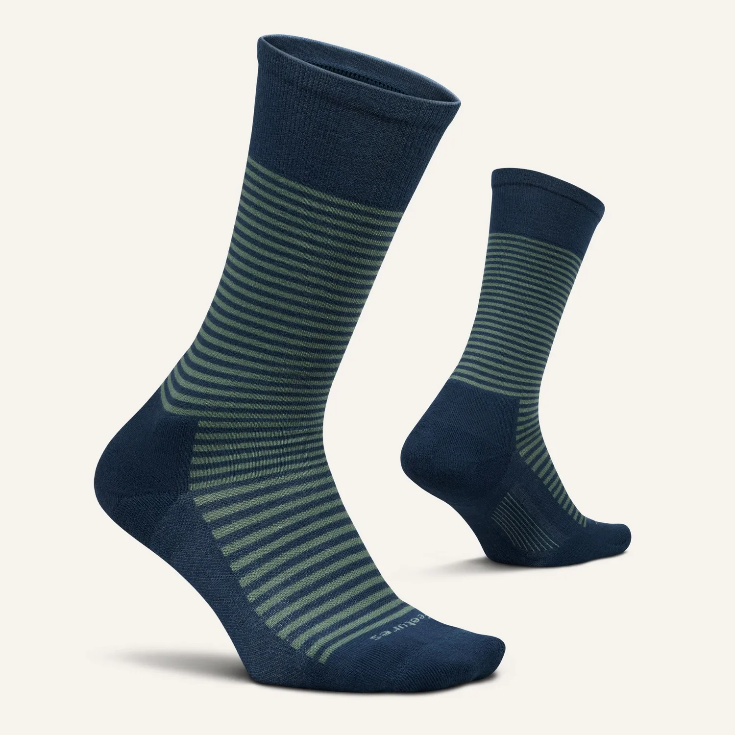 Feetures Everyday Max Cushion Crew herresokk Uptown Sage tykk