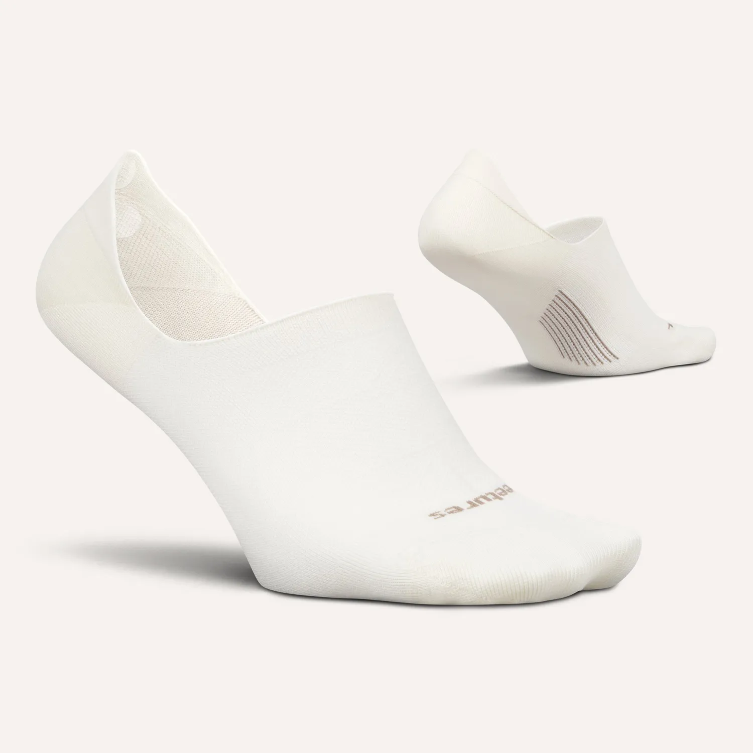 Feetures Elite Ultra Light Invisible sokker hvite
