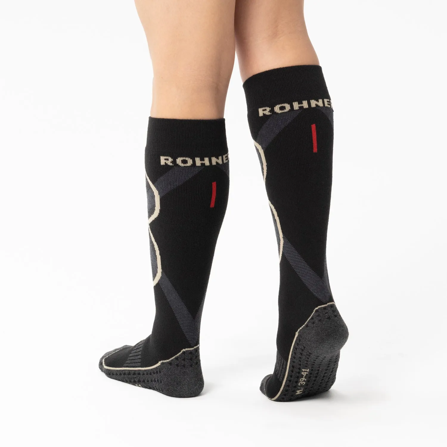 Rohner Eco Jet skisokker black resirkulert