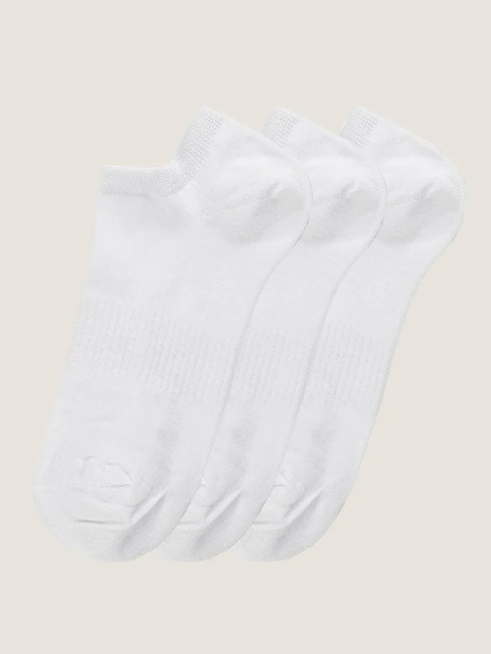 Note by Syversen Bamboo Sneaker sokker 3pk hvit