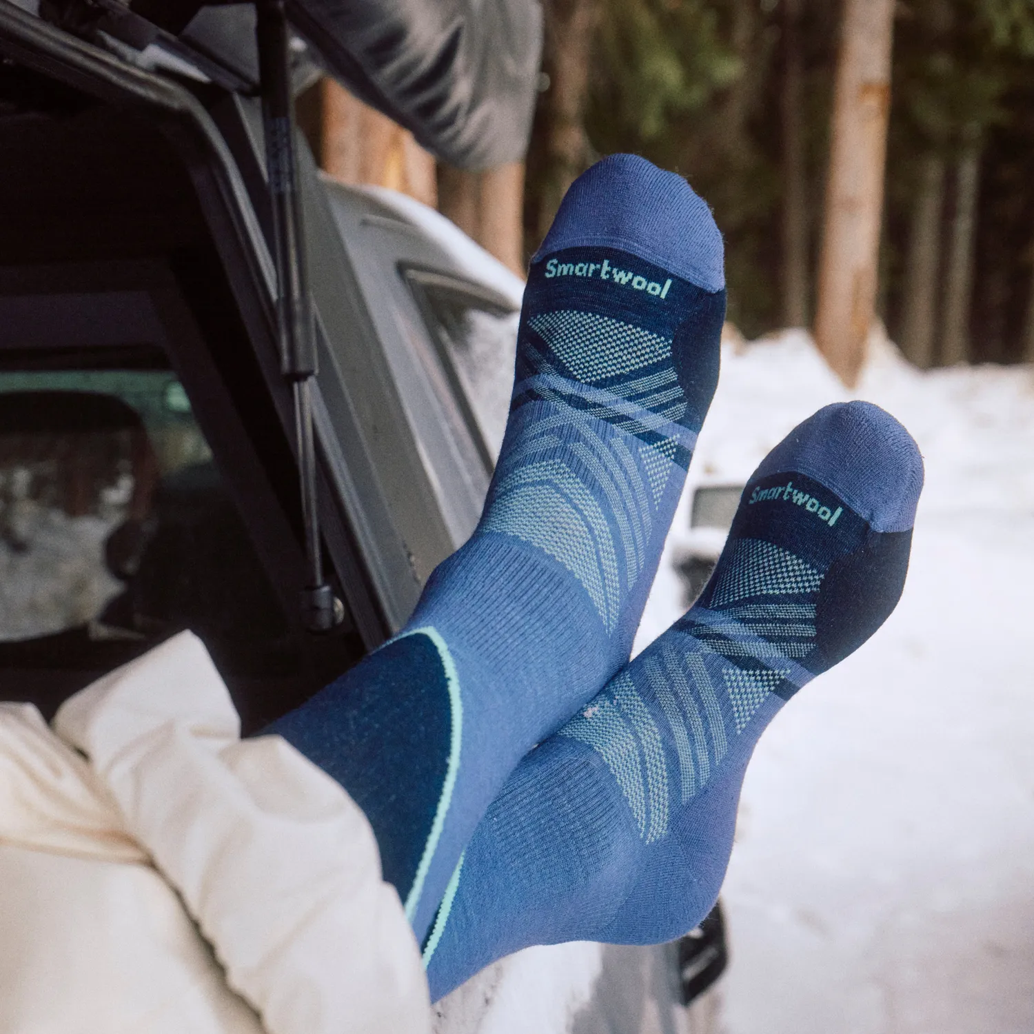 Smartwool Ski Extra Stretch skisokker Nightfall Blue