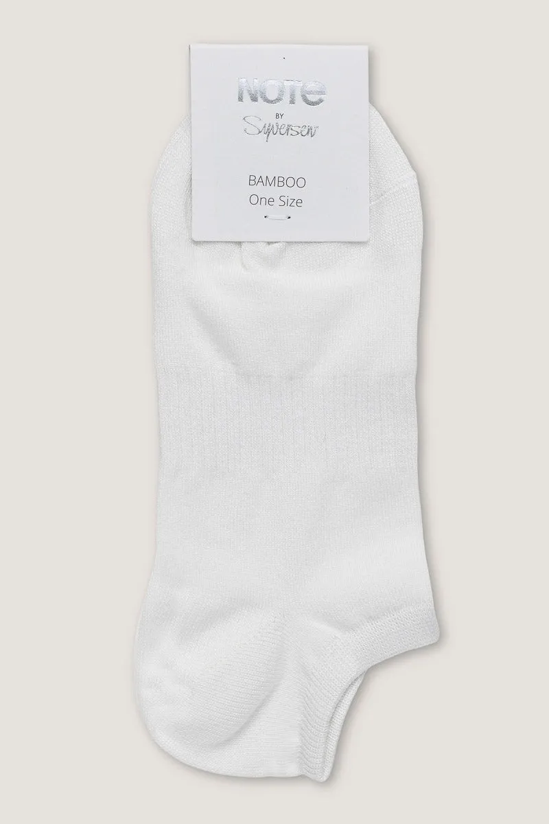 Note By Syversen Bamboo Woman Sneakers krem bambus usynlig