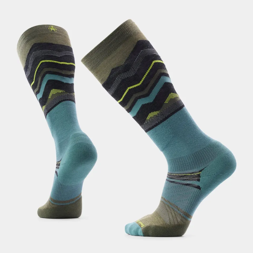 Smartwool Ski Expanding Horizons OTC skisokker winter moss ull