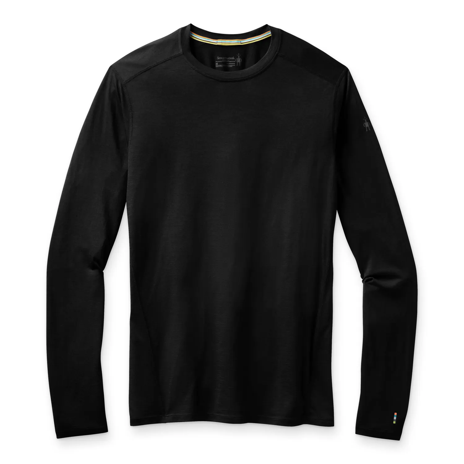 Smartwool Classic All-Season Merino Base Layer Crew ulltrøye svart