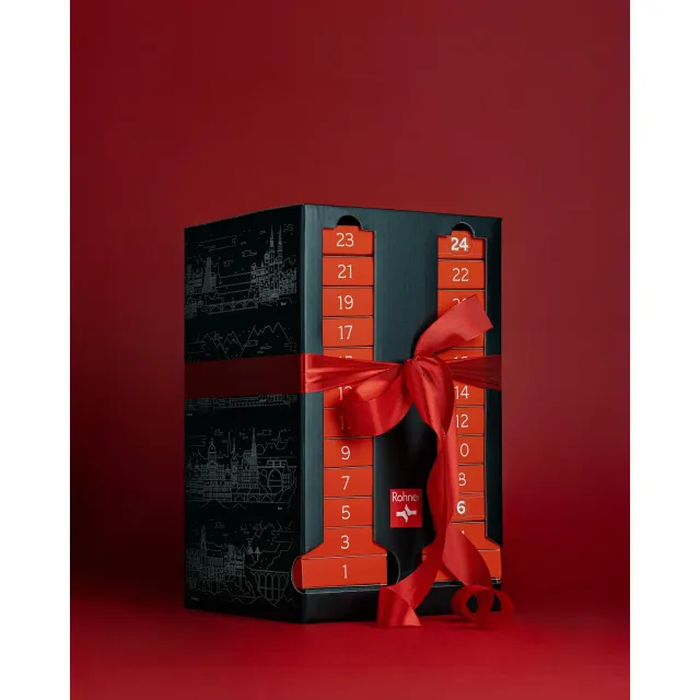 Rohner Socks Adventskalender sokker multicolor 35-38 gave