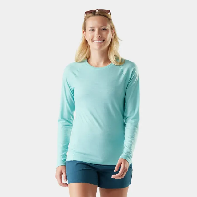 Smartwool Classic All-Season ulltrøye pacific blue dame