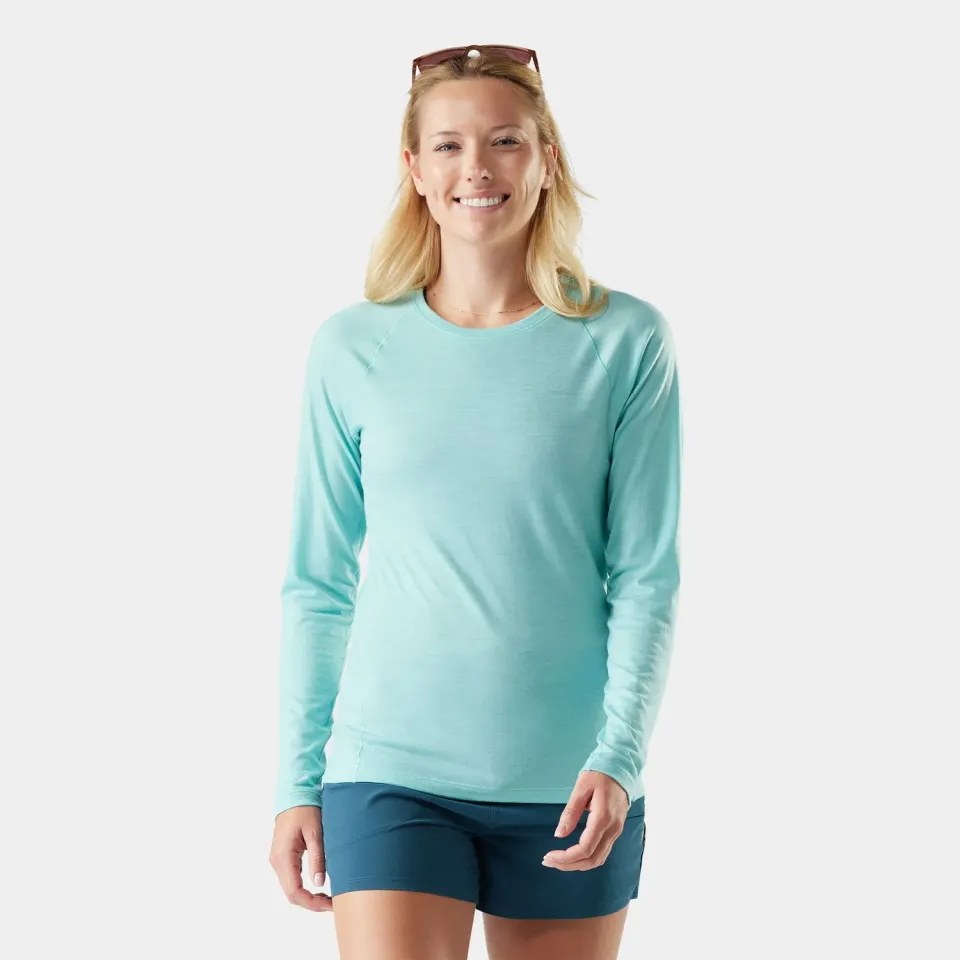 Smartwool Classic All-Season ulltrøye pacific blue dame