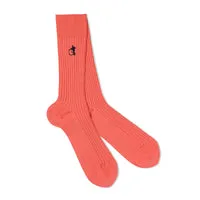 London Sock Company Simply Sartorial Pink sokker rosa bomull