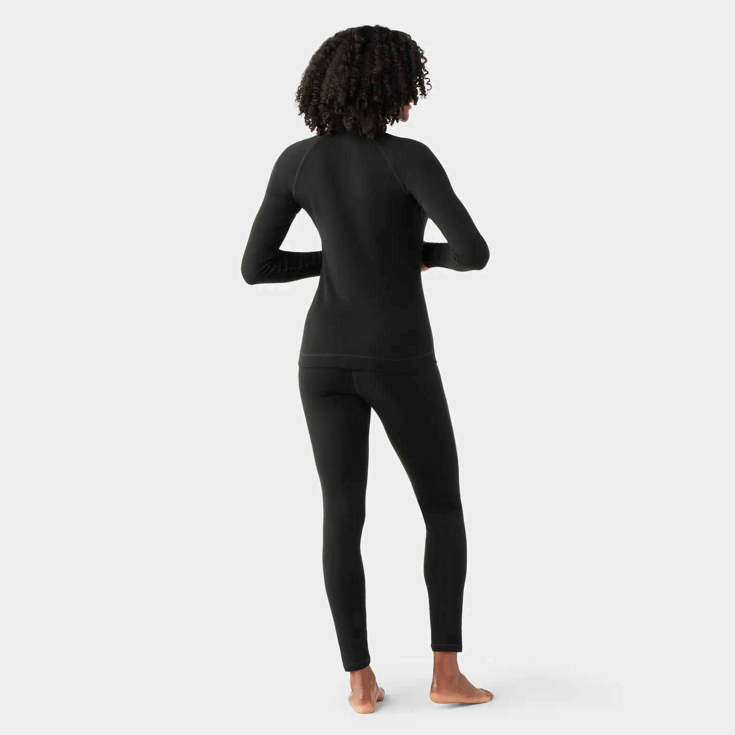 Smartwool Classic Thermal ullgenser svart XS glidelås