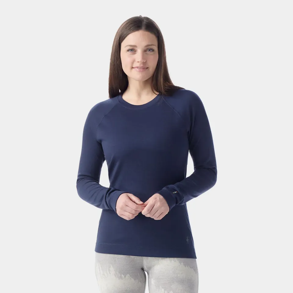 Smartwool Classic Thermal Base Layer Crew ulltrøye merino Deep Navy