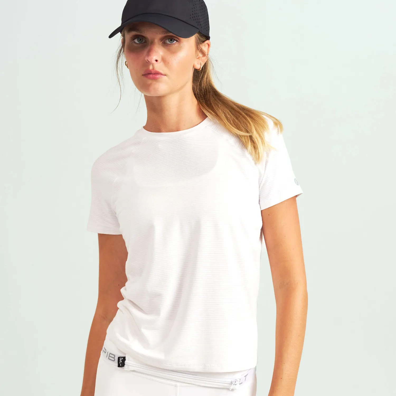 Feetures Stride Flex Performance Tee t-skjorte grå 2-pk dame