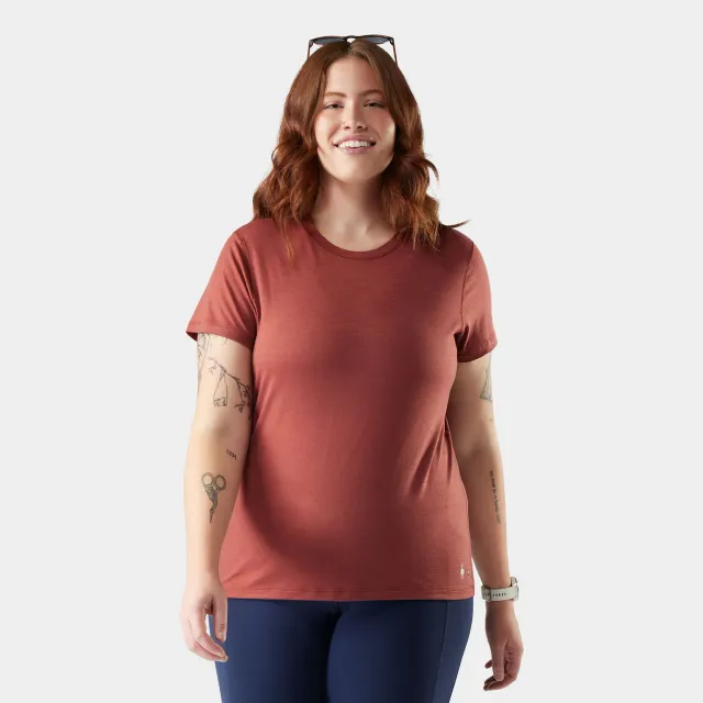 Smartwool Merino Short Sleeve Tee Plus t-skjorte Burnt Sienna ull