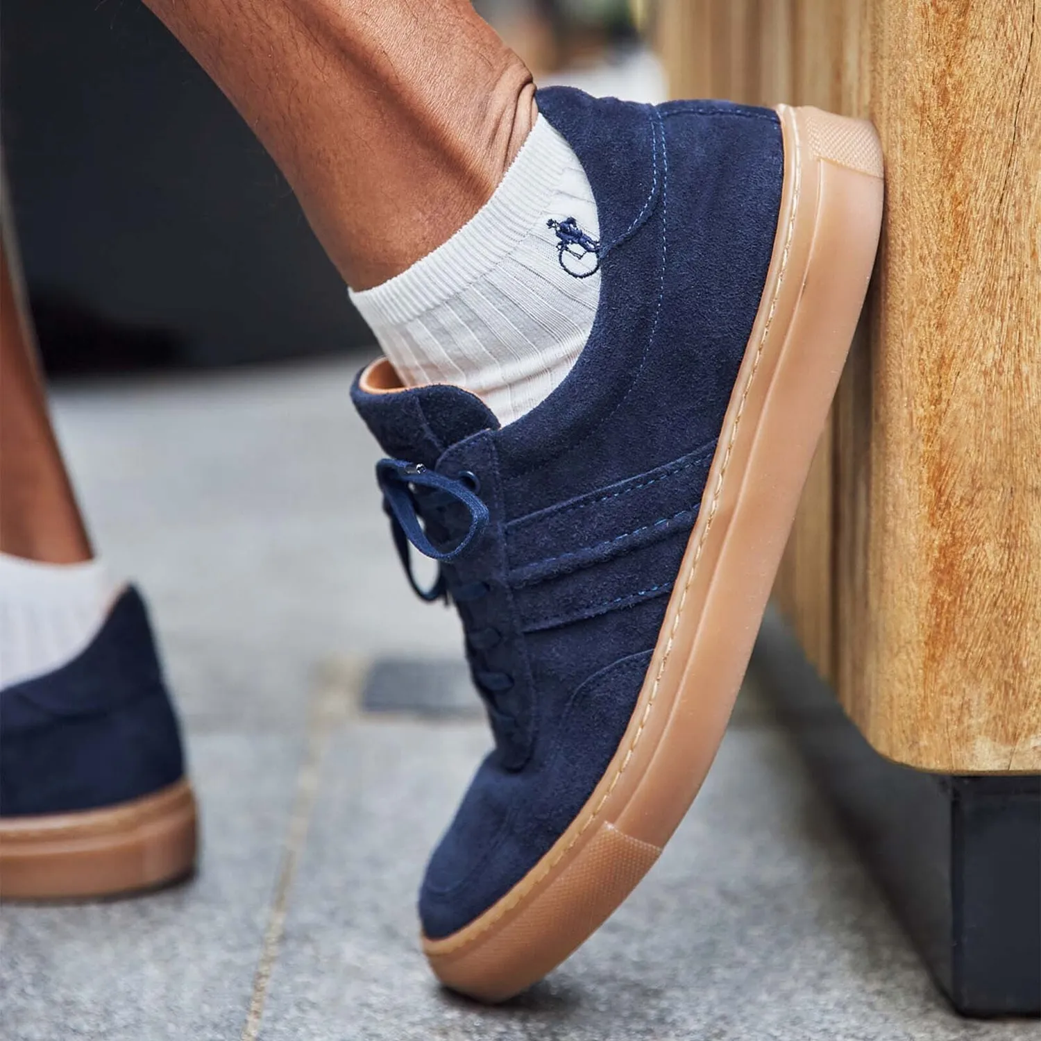 London Sock Company Classic Trainer 12-pack ankelsokker bomull