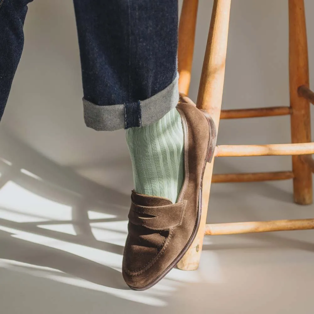London Sock Company The Olive sokker 3-pak grønn