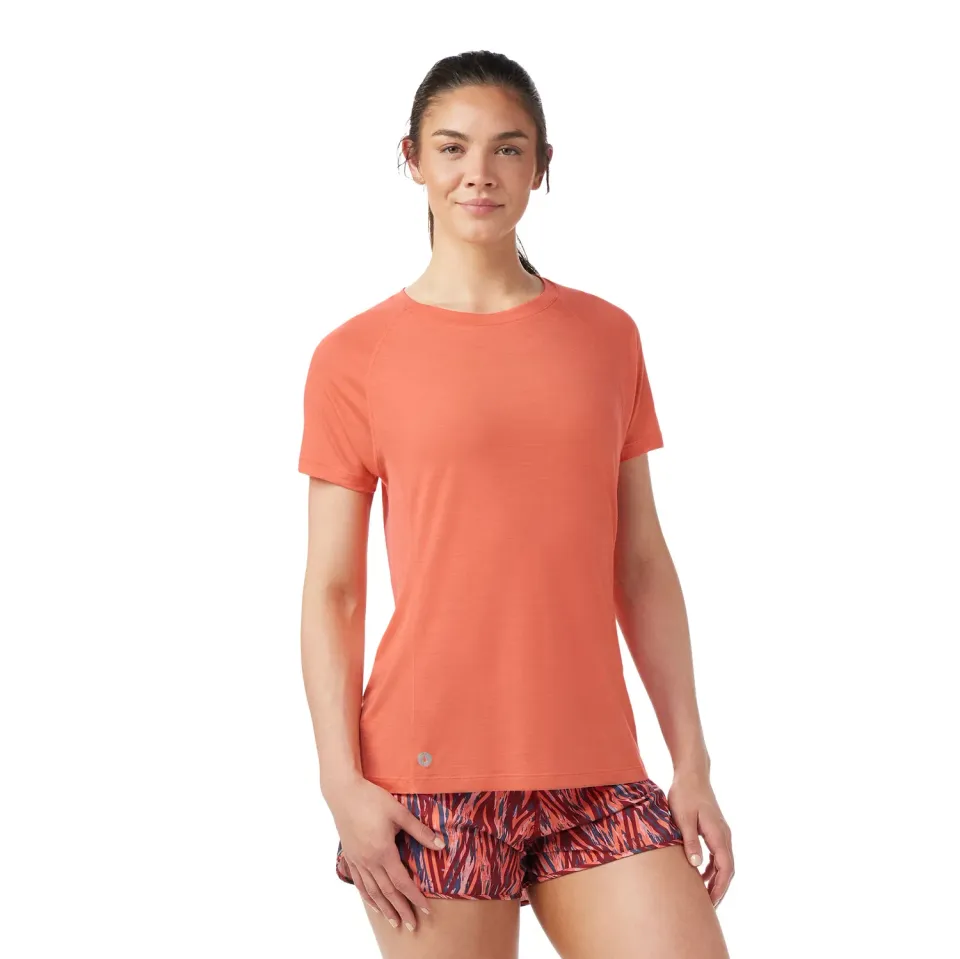 Smartwool Active Ultralite t-skjorte Coral Reef merinoull