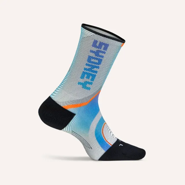 Feetures Elite Light Cushion Mini Crew løpesokk NYC 26
