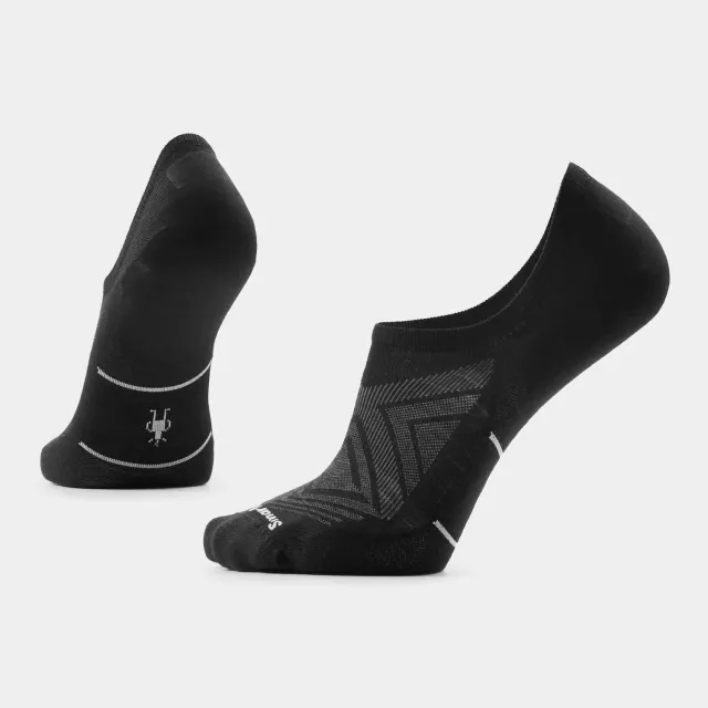 Smartwool Run No Show sokker black uten demping