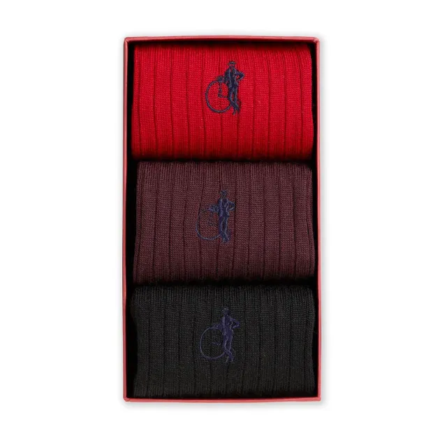 London Sock Company Merino Trio sokker 3 par ull