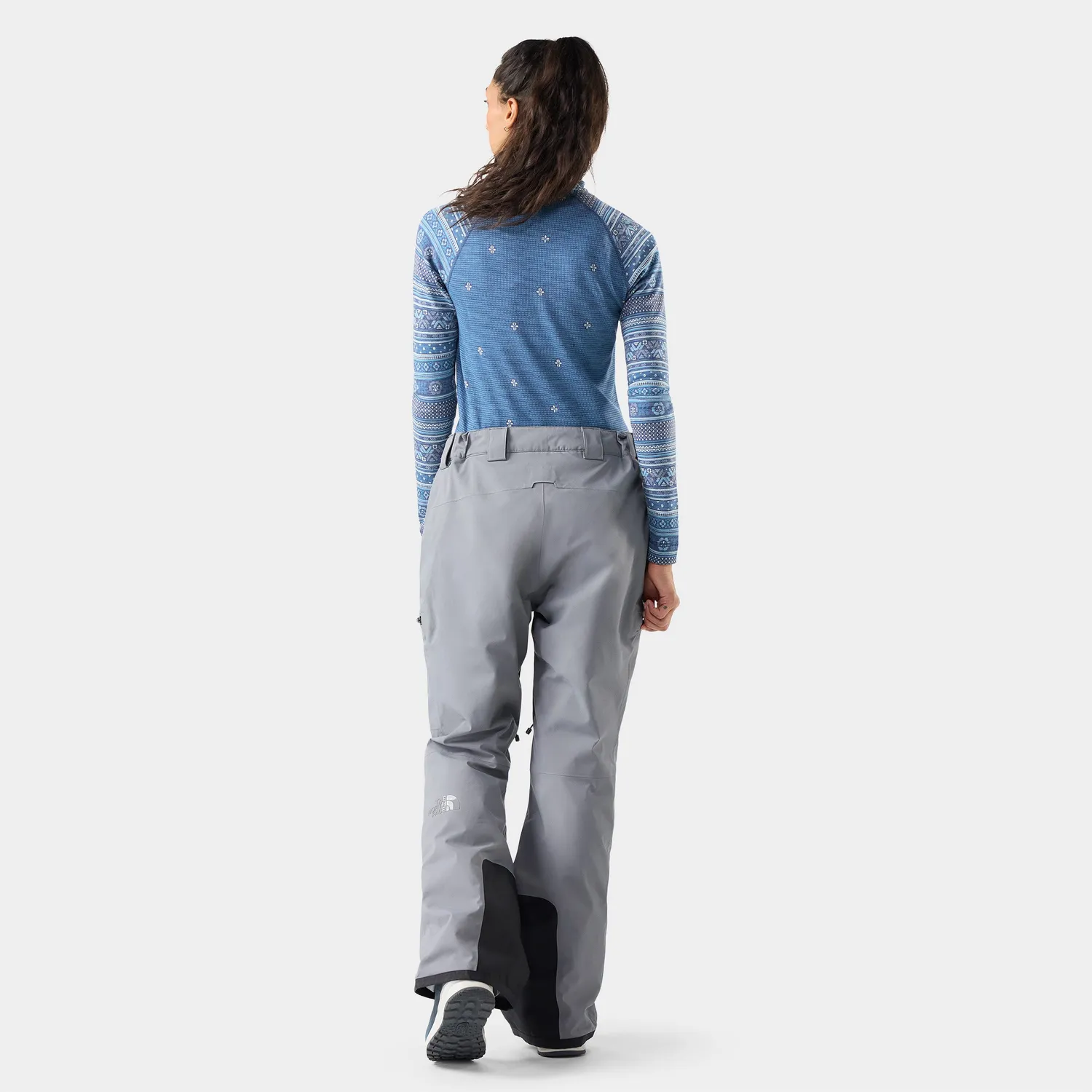Smartwool Classic Thermal ullgenser dame glidelås mønster