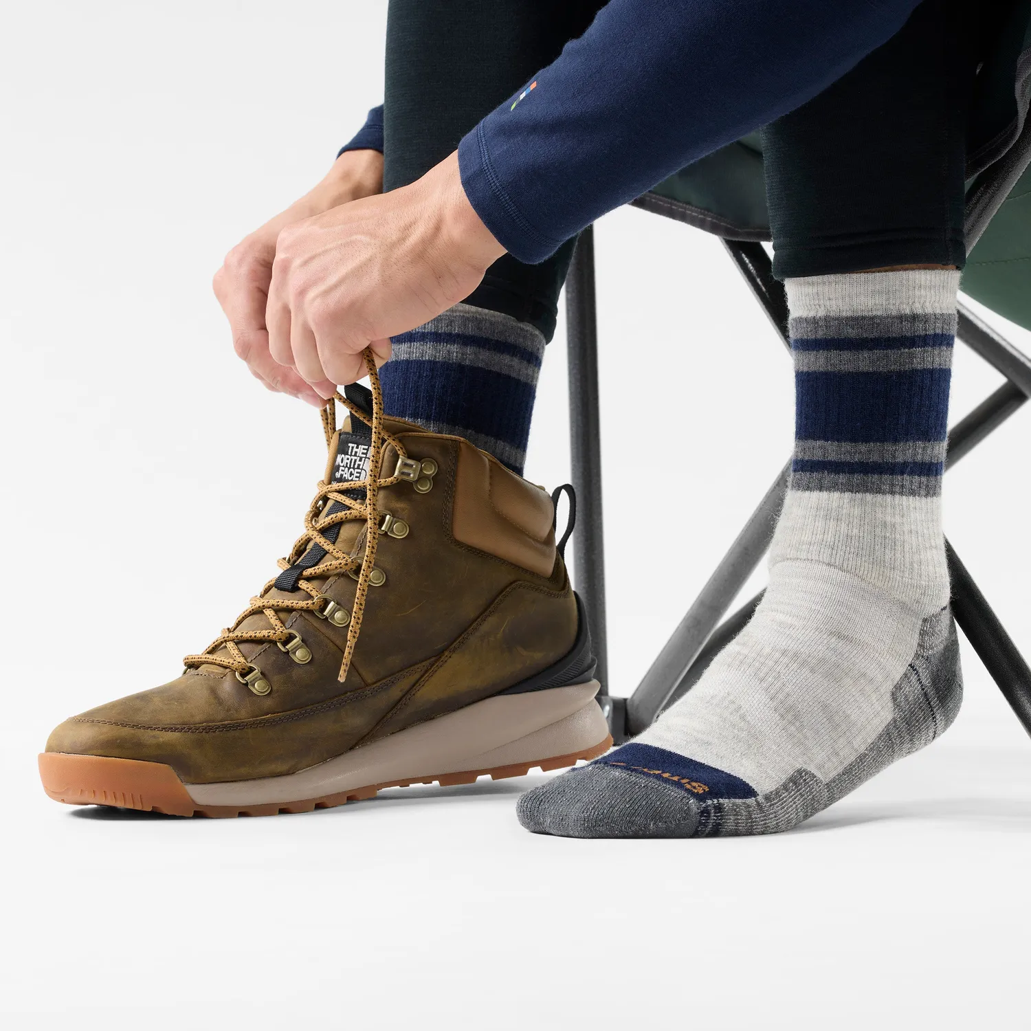 Smartwool Hike Lolo Trail Crew sokker askegrå ull