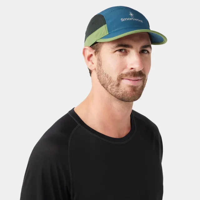 Smartwool 5 Panel Hat caps twilight blue lett