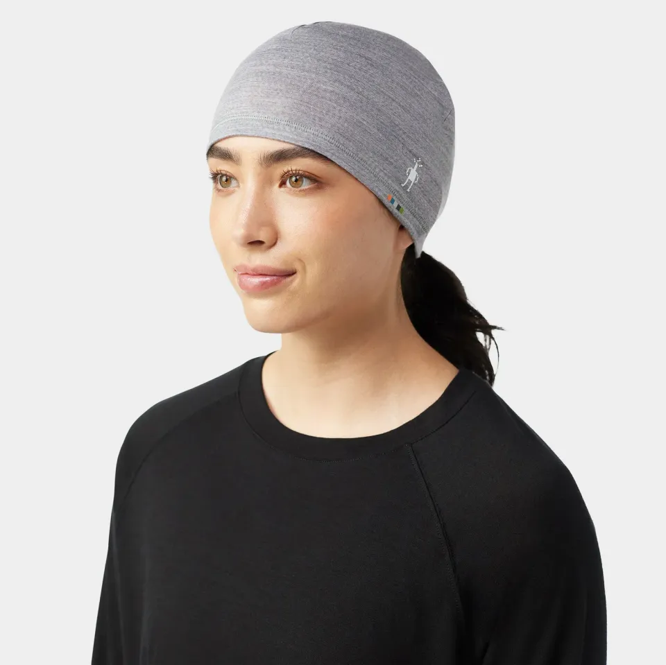 Smartwool Merino Beanie lue lys grå melert ull