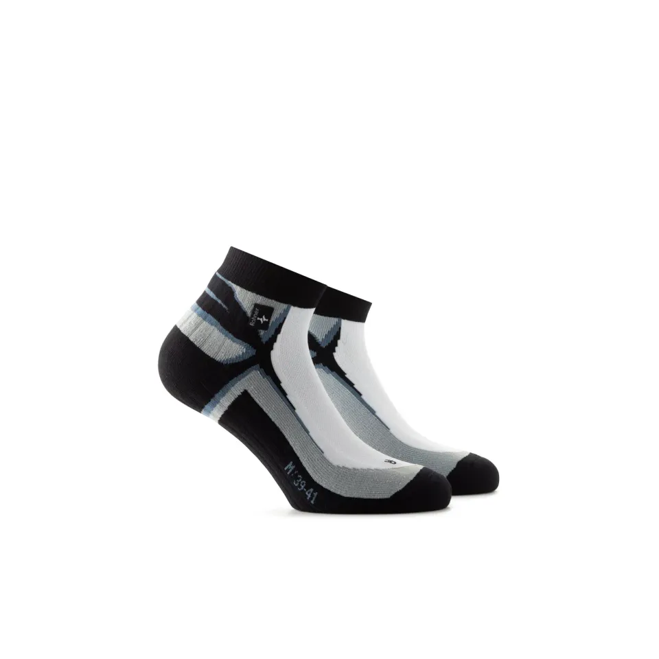 Rohner R-Power l/r løpesokker neongul 39-41