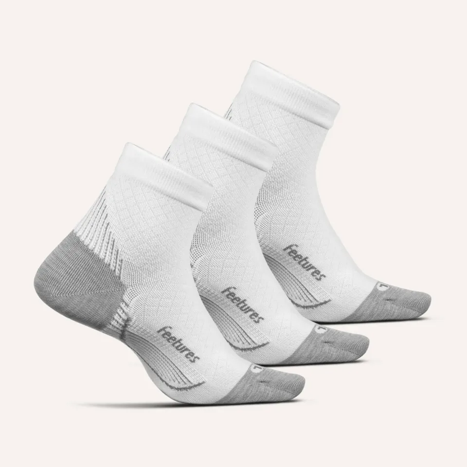 Feetures Plantar Fasciitis Relief quarter sokker 3-pk